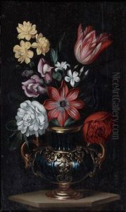 Vase De Fleurs by Georg Flegel