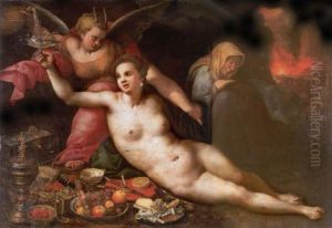 Allegorie Der Verganglichkeit by Georg Flegel