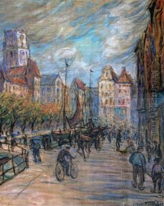 Rotterdamse Straat Met De Laurenskerk Rotterdamse Straat Met De Laurenskerk