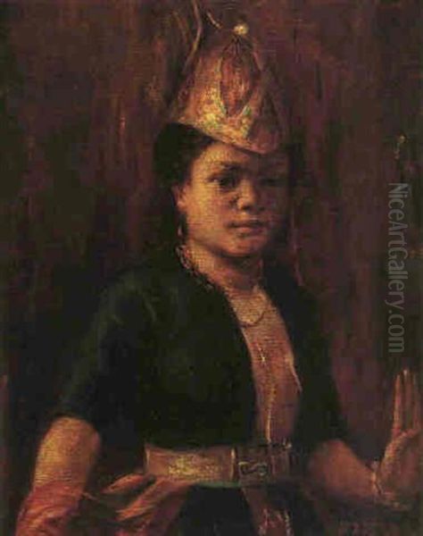 Portrait Of A Batak Girl - view 1