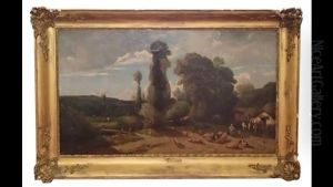 Paysage Anime A La Chaumiere Paysage Anime A La Chaumiere