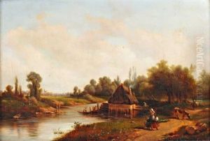 Le Lavoir Pres De La Riviere