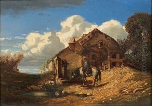 Le Cavalier Pres D'un Relais De Poste Le Cavalier Pres D'un Relais De Poste
