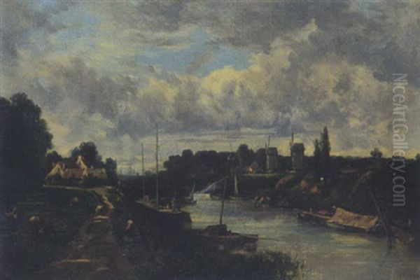Flusslandschaft - view 1
