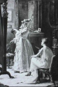 Vorbereitung Zum Ball by Luma Von Flesch-Brunningen