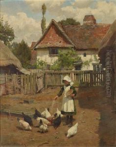 Feeding Time by Blandford Fletcher