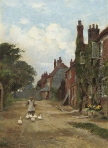 At Winchelsea, Sussex by Blandford Fletcher