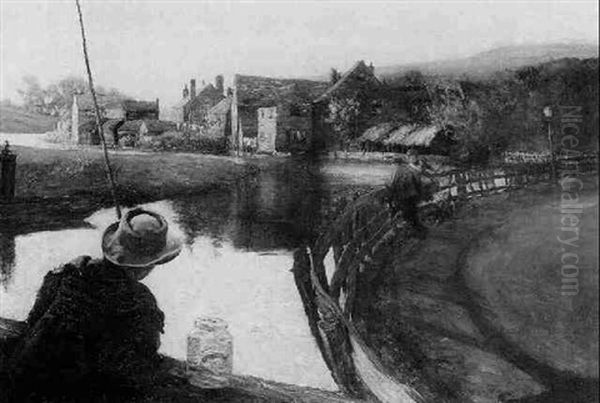 Children Fishing - view 1