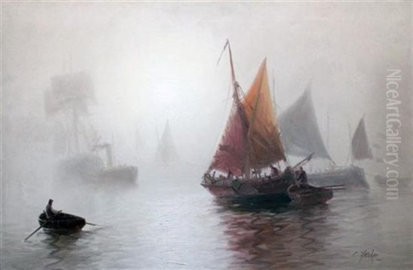 Shipping In The Mist - view 1