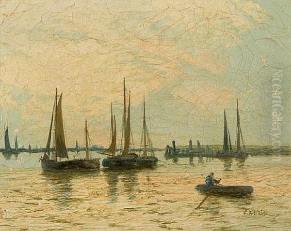 Shipping In The Thames Estuary (+ Another; Pair) - view 1
