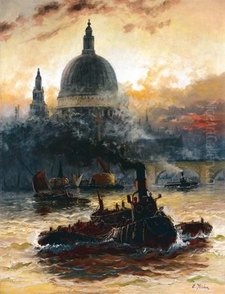 The Thames At Blackfriars - view 1