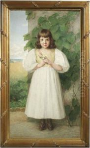 Bildnis Margarete Kroner by Wilhelm Auberlen