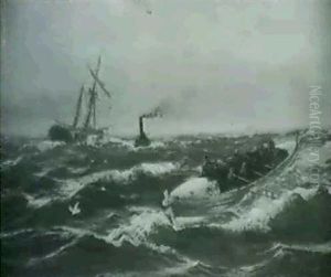 The Lifeboat by Edward Henry Eugene Fletcher