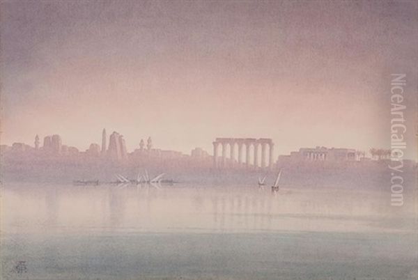 The Nile At Philae - view 1