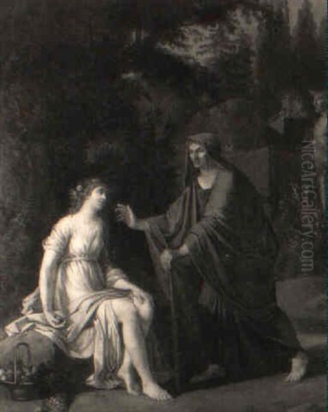 Vertumnus Und Pomona In Einem Park - view 1