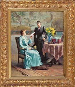The Letter by Fanny Laurent Fleury