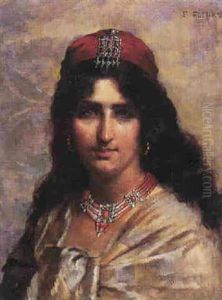 Portrait De Jeune Fille Kabyle