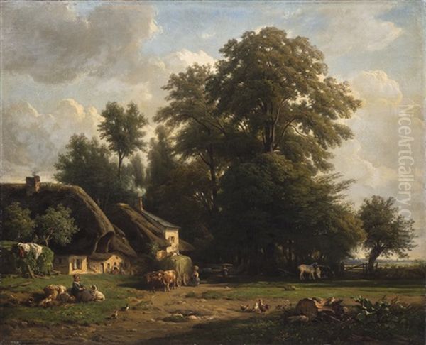 Paysage A La Chaumiere - view 1