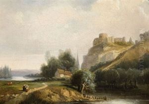 Vue De Chateau Gaillard, Les Andelys