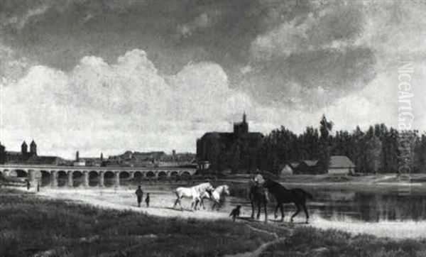 Blick Auf Die Stadt Metz - view 1