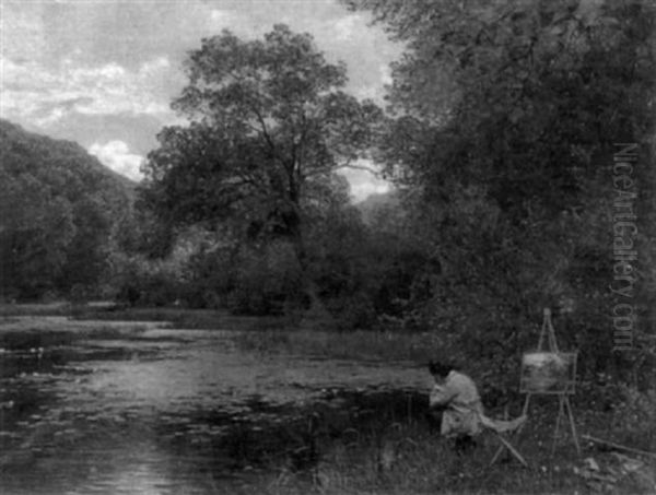 Working A Plein Air - view 1