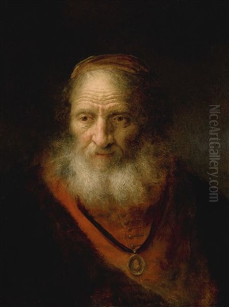 'tronie' Of An Old Man, Possibly A Jewish Scholar - view 1