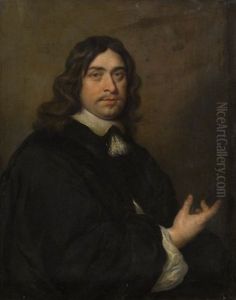 Portrait Of A Man by Govaert Flinck Cleve