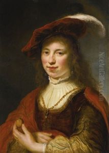 A Tronie Of A Young Woman A Tronie Of A Young Woman