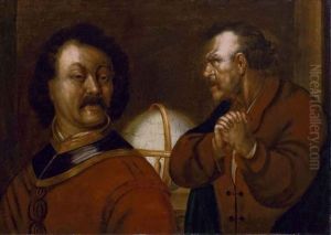Portrait (l'amiral De Ruyter Et Son Conseiller?)