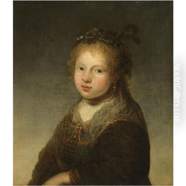 A Young Shepherdess - view 1