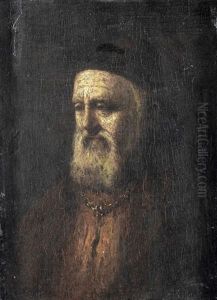 Ein Alter Mann by Govaert Flinck Cleve