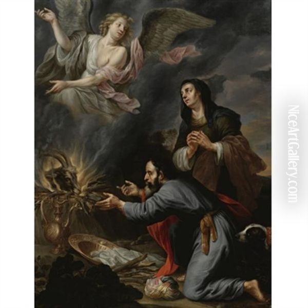 Sacrifice Of Manoah - view 1