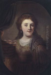 Bildnis Von Saskia Der Frau Rembrandts Bildnis Von Saskia Der Frau Rembrandts