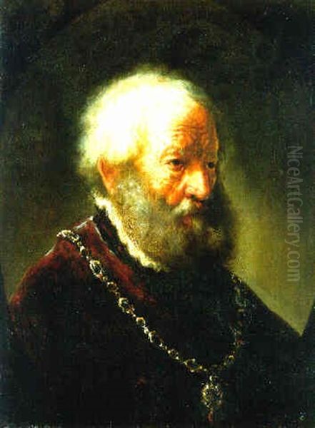A Bearded Man Wearing A Chain Of Office - view 1
