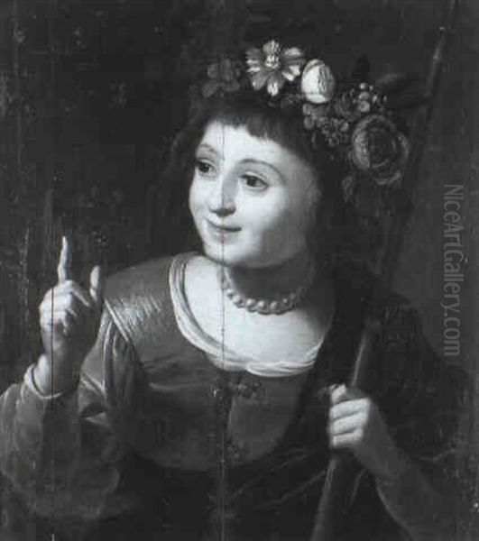 Portrait D'une Jeune Bergere - view 1