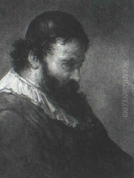 Portrait Of A Bearded Man Wearing A Cap - view 1
