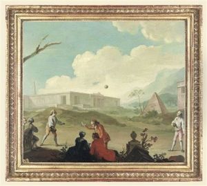 Le Jeu De Ballon by Joseph Charles Giuseppe Flipart