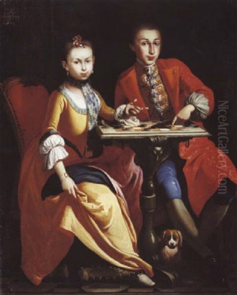 Les Joueurs De Dames - view 1