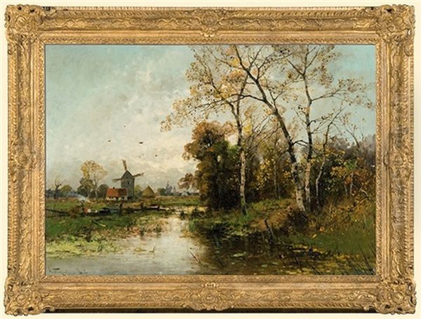 Landscape With A Windmill - view 1