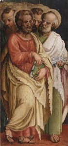 Die Heiligen Ermacora Und Fortunato; Die Vier Evangelisten (pair)
