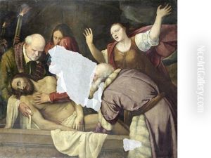 The Entombment by Sebastiano Florigerio