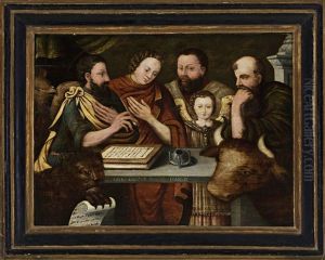 Los Cuatro Evangelistas by Frans Floris