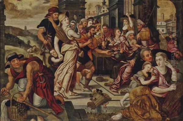 The Parable Of The Workers In The Vineyard (matthew 20:1-16) - view 1