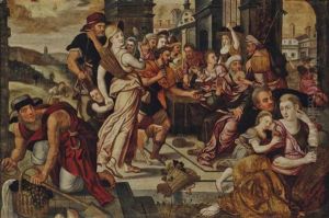 The Parable Of The Workers In The Vineyard (matthew 20:1-16) by Frans Floris