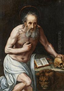 Der Heilige Hieronymus by Frans Floris