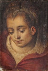 Portrait De Femme A La Parure De Perles Portrait De Femme A La Parure De Perles