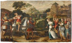Jephthah Keeps His Vow To Jehovah