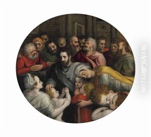 Christ Blessing The Children
