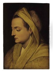 A Head Of A Woman With A Pearl Earring
