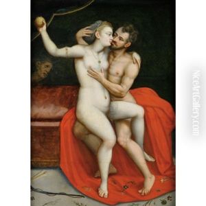 Mars Et Venus by Frans Floris